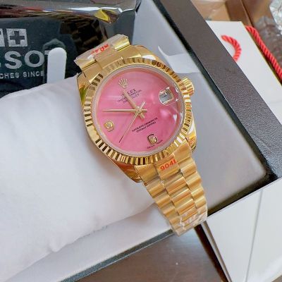 ROLEX Quartz or Mechanical  31mm 36mm Pink Watch